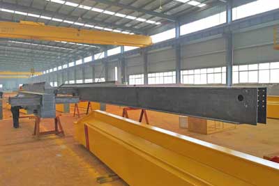 Main beam of the 5 ton single beam gantry crane for sale Australia
