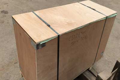 2 ton electric wire rope hosit and parts paacked for Mongolia