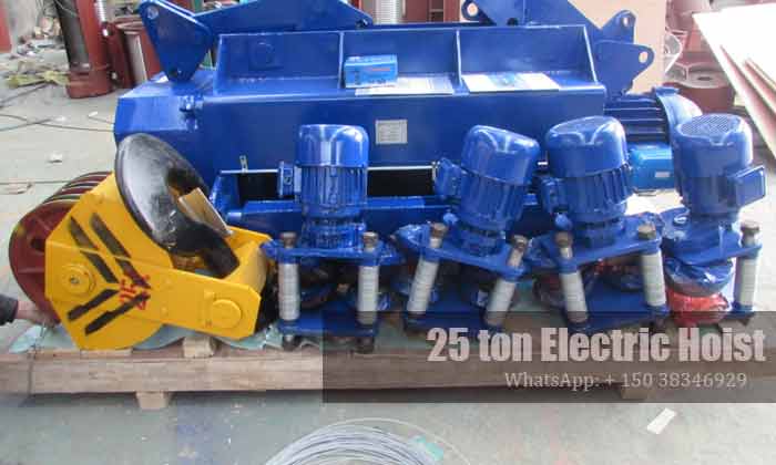 25 ton electric wire rope hoist for sale Mexico