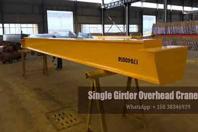  6 Ton & 10 Ton Single Girder Overhead Crane for Sale Bangladesh