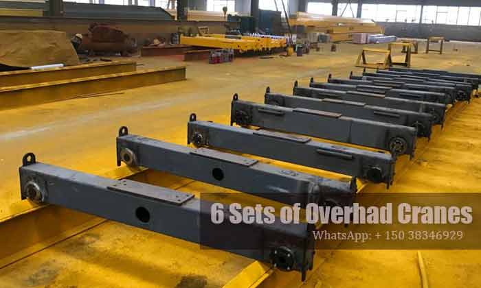 3 sets of 5 ton overhead cranes & 3 sets of 15 ton overhead cranes for sale Trinidad and Tobago