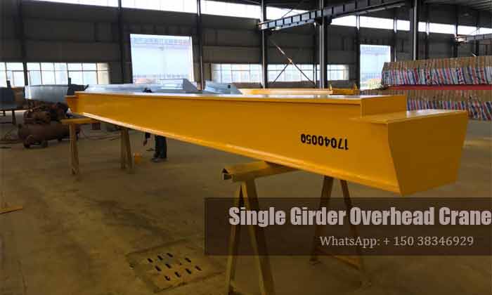 Main girder of overhead crane projects for Bangladesh