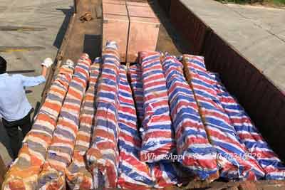 End carriages parts of Trinidad and Tobago overhead bridge crane project