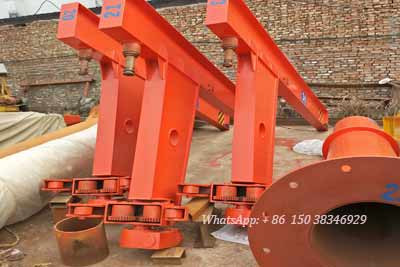Rotation cantitilever - main parts of Serbia 3 ton jib crane project