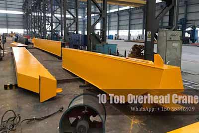 10 Ton Overhead Crane for Sale Bangladesh Good Crane Price