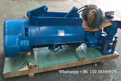 8 ton electric wire rope hosit and parts for sale Saudi Arabia