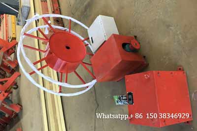 8 ton gantry crane parts such as cable reel for Saudi Arabia