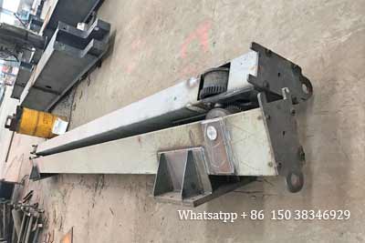 Ground beam  production of 8 ton gantry crane for sale  Saudi Arabia 