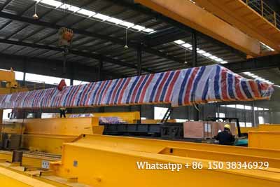 Main girders of  electric single girde overhead crane for sale Uganda