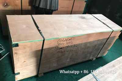 Hoist and Parts packed into wooden box for delivery