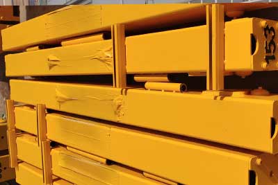 End carriages of single girder overhead crane for sale Bangladesh