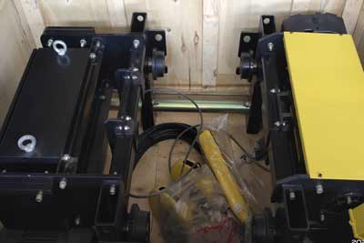5 ton electric wire rope hoist for sale  to Bangladesh