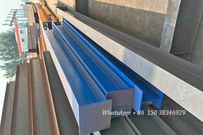 Supporting columns for the single girder overhead crane 10 ton , together for 4 sets of overhead cranes 