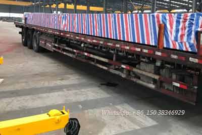 Main girder of the 5 ton & 20 ton overhead beam cranes for delivery to Haiti