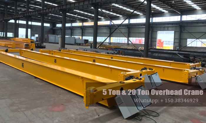 4 sets of 5 ton single beam overhead cranes  for sale Haiti