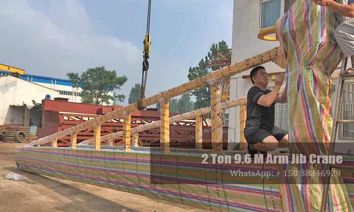 10 ton double girder overhead crane for sale Uganda- double girders divided into four sections