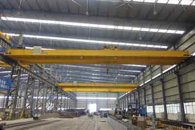  Double girder overhead crane with cd/md hoist trolley 