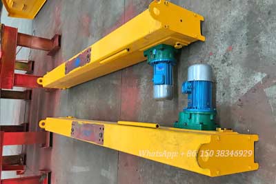 End carriages of single girder overhead crane for sale Iraq