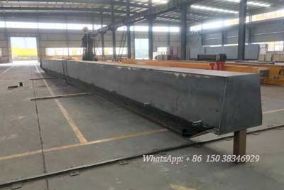 Main girder of 7.5 ton overhead crane and hoist  for sale Iraq