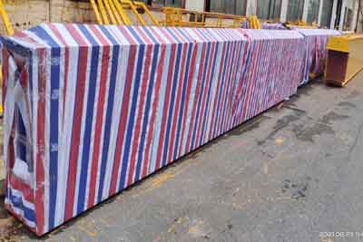 Main girder packed of 15 ton overhead crane for sale Algeria