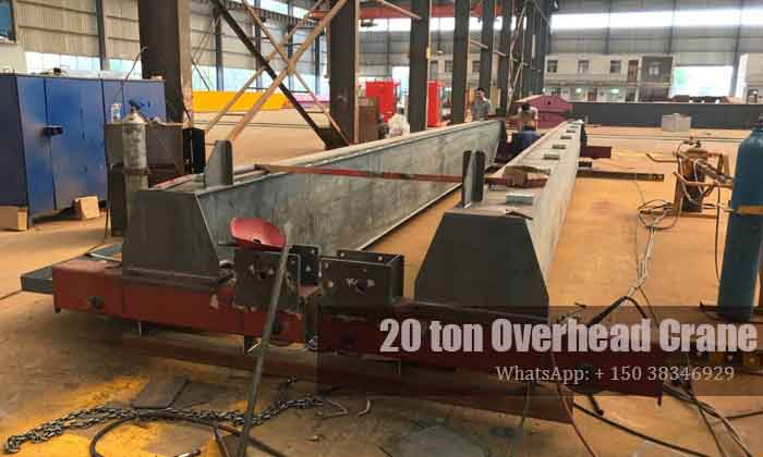 20 ton overhead crane double girder for sale Pakistan