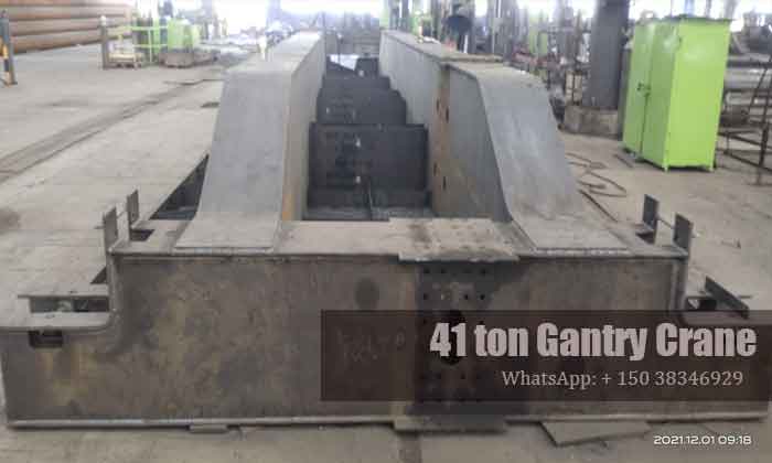 10 ton double girder overhead crane for sale Uganda- double girders divided into four sections