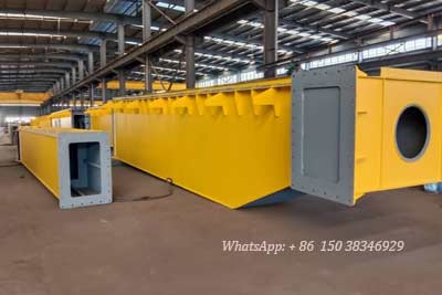 41 ton gantry crane main structure finished painting