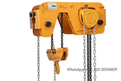 ultra low headroom chain hoist 