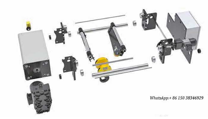 Electric rope hoist for single girder crane 