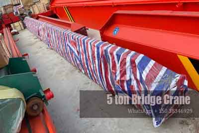 Single girder bridge crane 5 ton for sale Oman