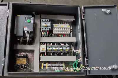 Electrics of the 6.3 ton electric hoist overhead crane Australia