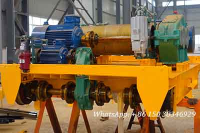 Heavy duty open winch