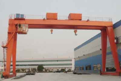 double trolley double hook gantry crane