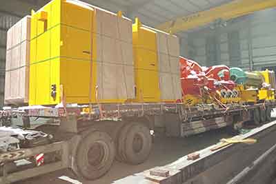 Overhead crane parts and components for delivery to Pakistan 