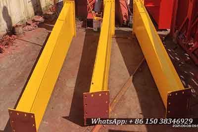 Supporting legs of single girder gantry crane 3 ton for sale Brunei