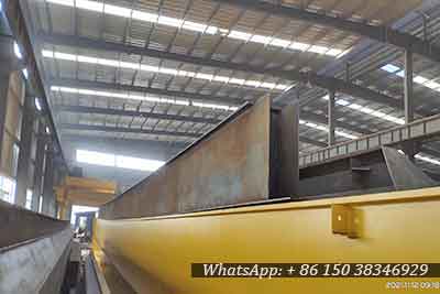 Main girder painted of overhead crane 4 ton and 5 ton  for sale Hongkong