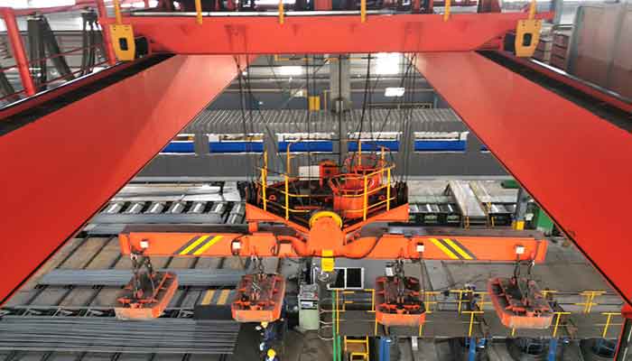 Carrier beam overhead crane