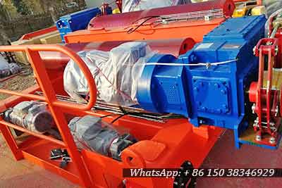 Open winch trolley for double girder grab bridge crane 