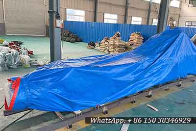 electric cable hoist 40 ton packed for delivery to Philippines