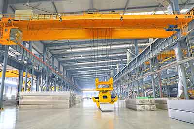 Clamp overhead crane for ingot, billet & slab handling