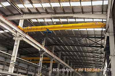  1 ton Top running overhead crane for sale Qatar 