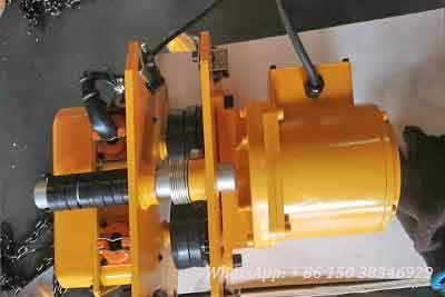 1 ton overhead hoist travelling trolley for electric chain fall hoists