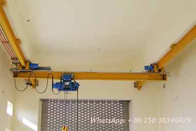 Underhung small bridge crane 1 ton 