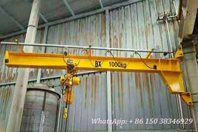 Wall jib cranes for sale 1 ton, good price. 