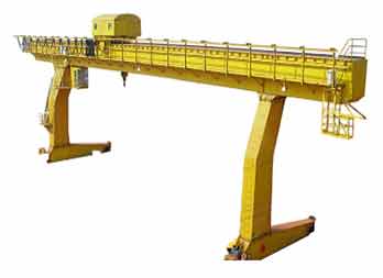 L Shaped Gantry Crane - heavy duty gantry crane type