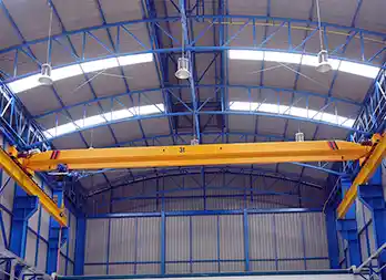 Chinese Style 3-Ton Single Girder Overhead Crane for sale , economical price