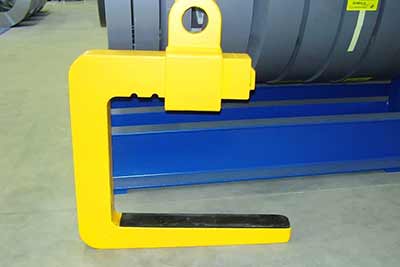 Overhead crane attachment - c hook crane speader 