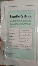 chain hoist 1 ton cetifications