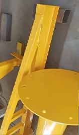 Jib arm of the wall mounted jib crane 1 ton for sale Qatar