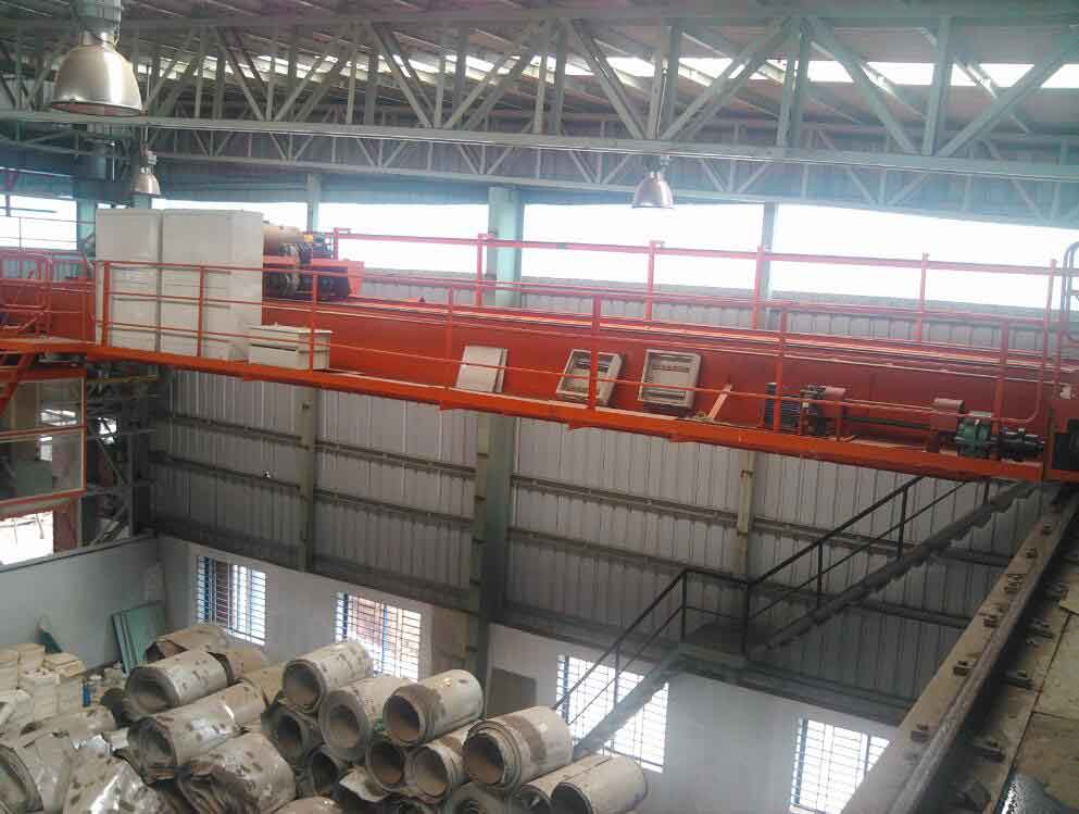 10 ton bridge crane for steel plant for sale Bangladesh 